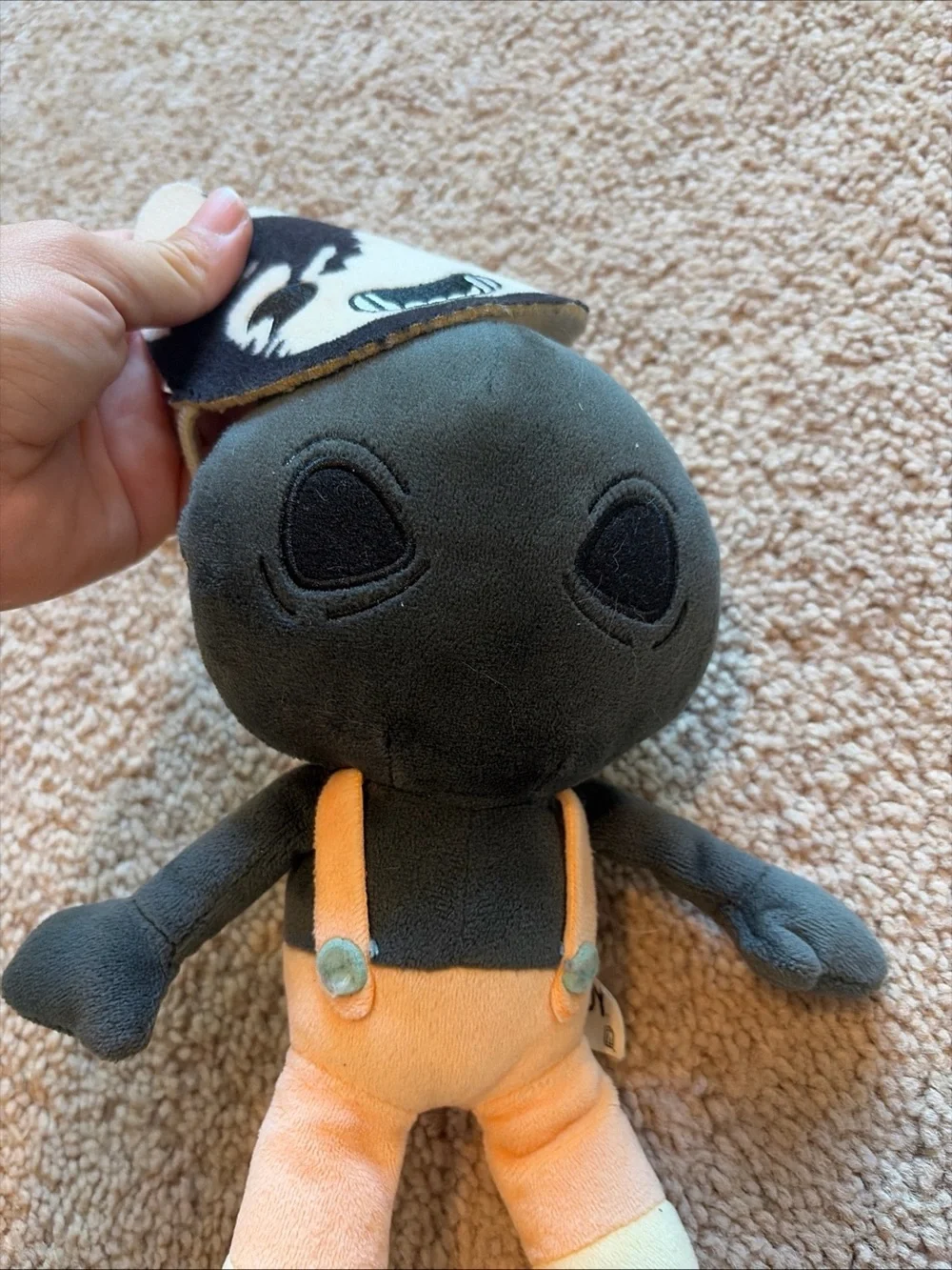 BENDY &THE INK MACHINE WITH REMOVABLE MASK 10” PLUSH SAMMY LAWRENCE